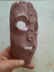 Маска настенная, гипс. 2
